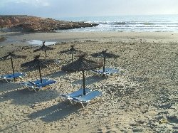 playa flamenca beach