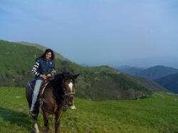 Horseback riding in Pascoso