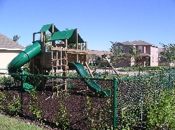 Nearby childrens playground