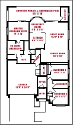 Villa Layout - it's very spacious