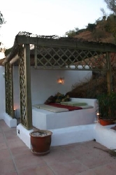 Poolside cabana