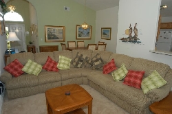 Living Area with Bed Settee