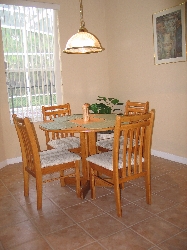 Nook for informal Dining