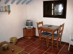 Dining area and TV