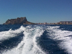 Calpe Rock from Moraira Bay