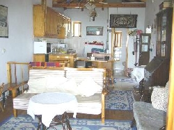 Sitting Room and Kitchen Area
