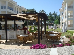 Pool bar area