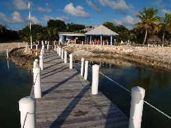 view of bar and picnic area