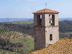 Pereta's church bell tower