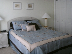 Queen bedroom on the first floor