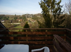 View from the terrace of Bellevue G�te