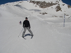 Skiing 50 minutes away