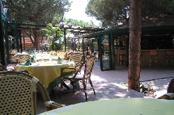 One of the restaurants