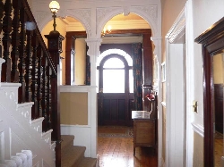Delightful original features in the Hall