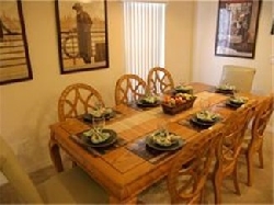 Dinning table seats 8