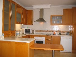Fully equipped kitchen