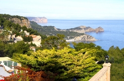 Lovely sea views of Barracca Beach