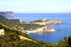 Outstanding seaviews from villa balcony