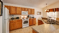Kitchen and breakfast bar