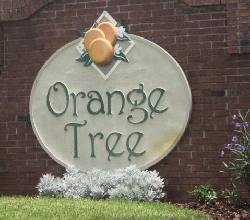 Entrance to Orange Tree
