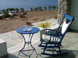 Sea view from the veranda