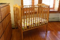 Upon request baby cot up to 18 months