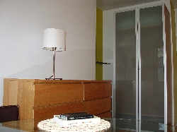 Ample drawer and closet space