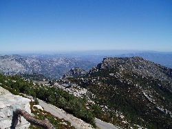 view from the top of Mount Caro