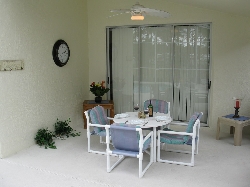 Pool Covered Dining Area