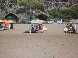 One of the local beaches