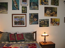 Gallery bedroom - downstairs - queen bed