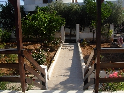 Front path from balcony