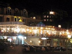 St Vlas village at night