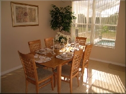 View of dining room off kitchen