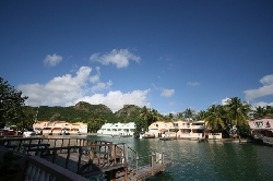 View of Sleeping Indian Mountain