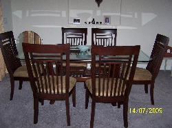 Formal dining area