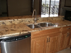 Granite Counters and Beautiful Cabinetry