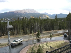 Balcony View  with Fall's Golden Aspen