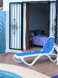 Bedroom from outside