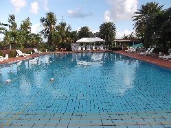 The communal swimming pool