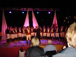 Choral evening on the beach