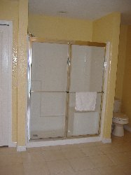 en-suite shower