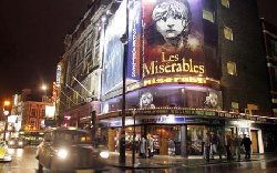 West End Theatreland - 20 mins. by train