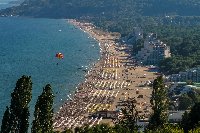 Albena seen from the villa