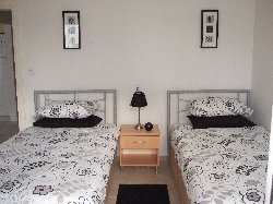 Twin Bedroom with separate balcony
