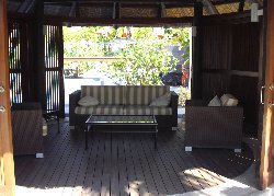 Romantic cabana huts.
