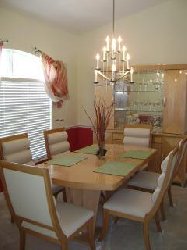 Formal dining area
