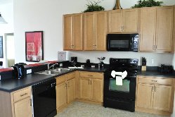 Open Plan Kitchen Area
