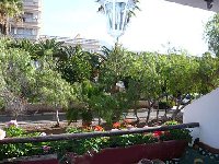 view from balcony