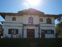 Front view of villa